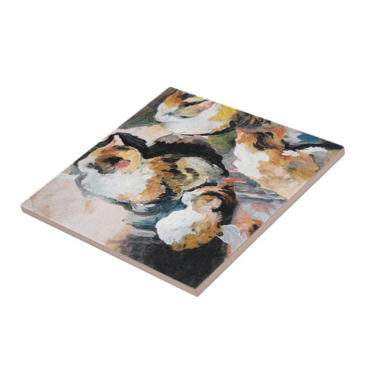 Carreau Chat, August Macke (Côté)