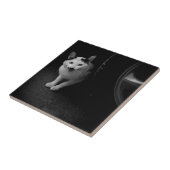 Carreau Chat avec Moustache (Côté)