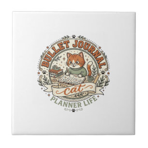 Carreau Chat Bullet Journal Chat Bullet Journal Vintage Ve