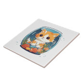 Carreau Chat coupable (Côté)