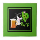 Carreau Chat de la Saint Patrick (Devant)