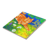 Carreau Chat de nuit (Côté)