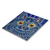 Carreau « Chat de style gothique » de Louis Wain (Côté)