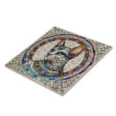 Carreau Chat égyptien - Art Mosaïque (Côté)