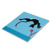 Carreau chat et balle (Côté)