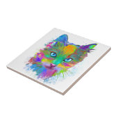 Carreau Chat multicolore 688 (Côté)