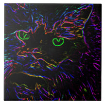 Chat Neon Glow