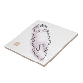 Carreau Chat pelucheux de fiasco (Côté)