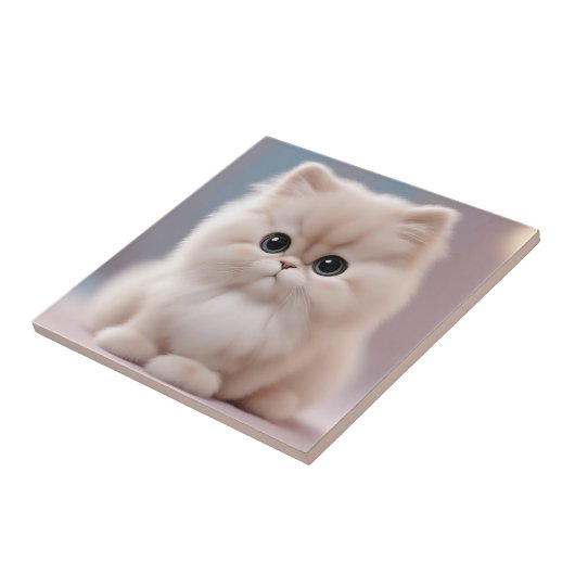 Carreau Chat perse Jouer Kitten (Côté)