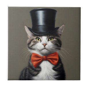 Carreau Chat victorien