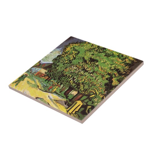 Carreau Châtaigniers en fleurs par Vincent van Gogh (Côté)