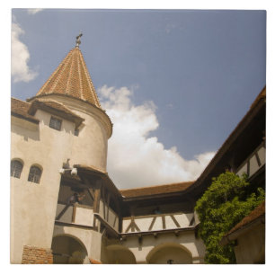 Carreau Château de Bran du 13e siècle (château de Dracula)