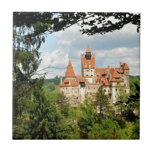 Carreau Château de Dracula en Transylvanie, Roumanie (Devant)