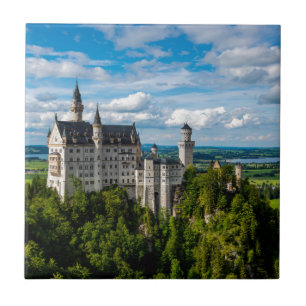Carreau Château de Neuschwanstein - Bavière - l'Allemagne
