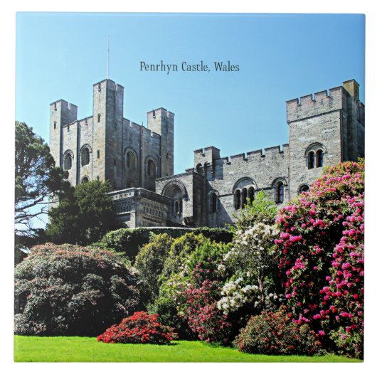 Carreau Château de Penrhyn, Pays de Galles (Devant)
