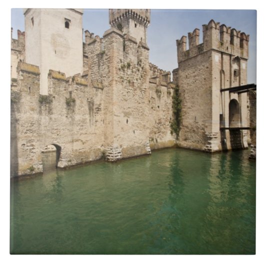 Carreau Château de Scaliger, Sirmione, province de Brescia (Devant)