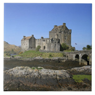 Carreau Château d'Eilean Donan, Écosse. Le célèbre Eilean