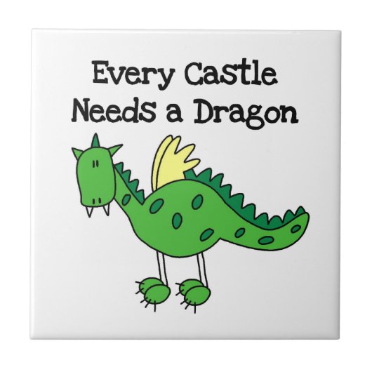 Carreau Château Dragon (Devant)