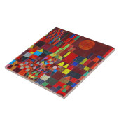 Carreau Château et Soleil, Paul Klee (Côté)