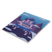 Carreau Château imaginaire céramique (Côté)