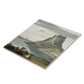 Carreau Château sur l'île sainte, le Northumberland, 'd'un (Côté)