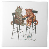 Carreau Chatons chatons par Louis Wain (Devant)