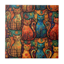 Chats Colorés