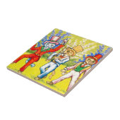 Carreau Chats dansants (Côté)