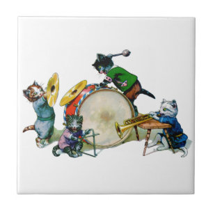 Carreau Chats de jazz