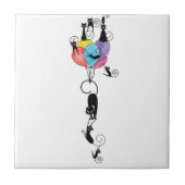 CARREAU CHATS STUPIDES 1 (Devant)