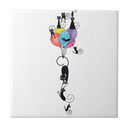 CARREAU CHATS STUPIDES 1 (Devant)