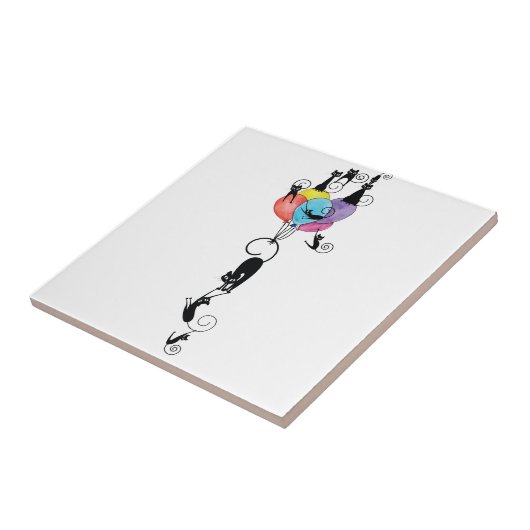 CARREAU CHATS STUPIDES 1 (Côté)