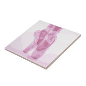 Carreau Chaussons de ballet Danseuse Ballerina Chaussures  (Côté)