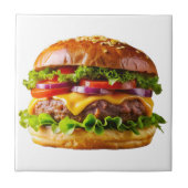 Carreau ChaussureHabille hamburger empilé thic (Devant)