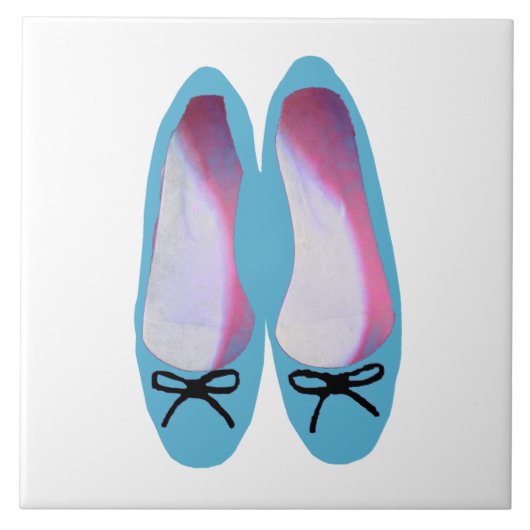 Carreau Chaussures bleues (Devant)