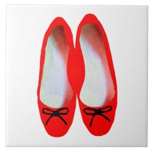 Carreau chaussures rouges