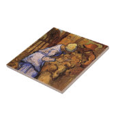 Carreau Cheep Shearers (après Millet) par Vincent van Gogh (Côté)