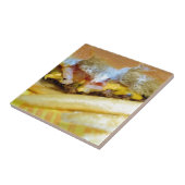 Carreau Cheeseburger et Fries (Côté)