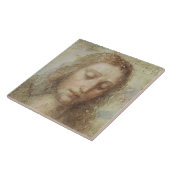 Carreau Chef du Christ (Christianisme) (Léonard de Vinci) (Côté)