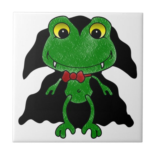 Carreau Chef Frogula : Cute Vampire Frog (Devant)