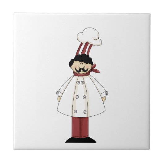 Carreau Chef Italien #1 Tile (Devant)