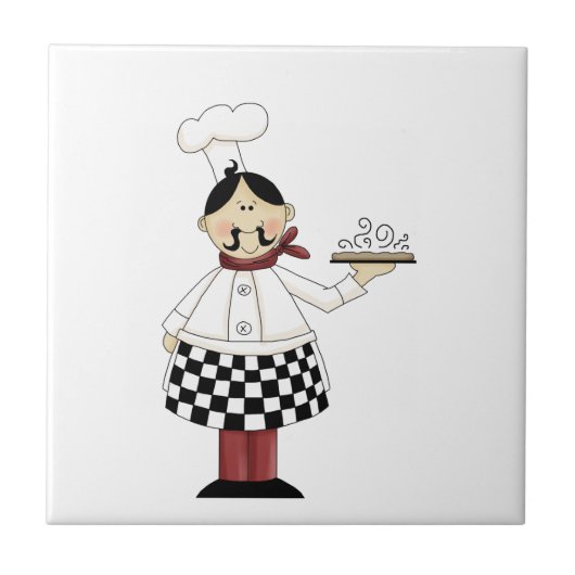 Carreau Chef Italien #7 Tile (Devant)