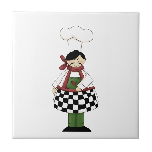 Carreau Chef Italien #8 Tile (Devant)