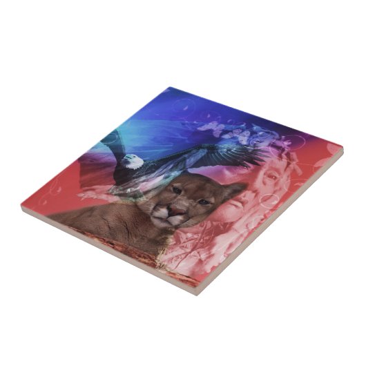 Carreau Chef Native American Indian (Côté)