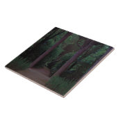 Carreau Chemin dans un parc (par Santiago Rusiñol) (Côté)