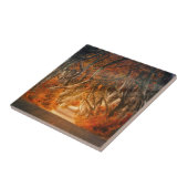 Carreau Chemin de bois d'automne (Côté)