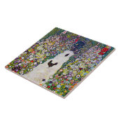 Carreau Chemin du jardin avec les poulets, Gustav Klimt (Côté)