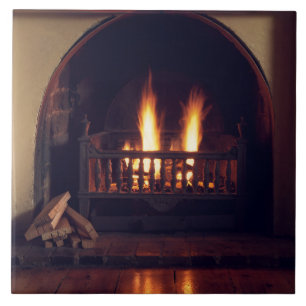 Carreau Cheminée à la maison