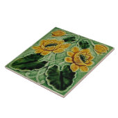 Carreau Cheminée en céramique murale style Art nouveau (Côté)