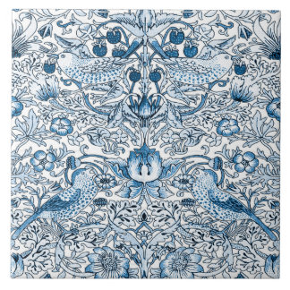 Carreau Cheminée en céramique William Morris conceptions 0